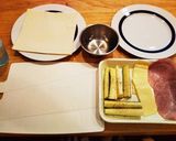 大好評！ズッキーニの生ハムチーズ春巻き作り方1写真