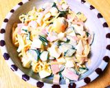 適当！冷やし中華でラーメンサラダ作り方3写真