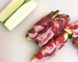 ズッキーニの肉巻き☆塩、黒こしょう味作り方1写真