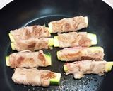 ズッキーニの肉巻き☆塩、黒こしょう味作り方3写真
