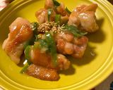 【超簡単！】鶏肉のねぎ塩炒め*+作り方11写真
