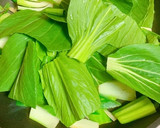 青梗菜と牛肉のオイスターソース炒め作り方7写真