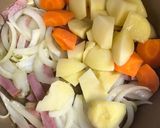 ポテトのアスパラベーコン炒め作り方5写真