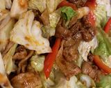 野菜たっぷり！コクのあるお店の回鍋肉作り方4写真