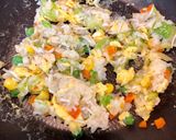 離乳食完了期★しらすと野菜の卵炒飯作り方5写真