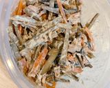 食物繊維たっぷり「ツナマヨごぼうサラダ」作り方3写真