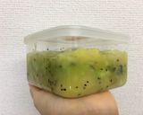 100%キウイシャーベット♪作り方3写真