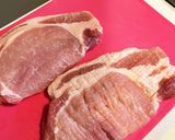 男飯★厚切りサクサク超やわ!親父とんかつ作り方1写真
