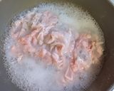 薄切り肉と豆腐の豆乳煮作り方2写真