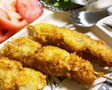 男飯★柔らかサクサク！親父豚串カツ作り方7写真