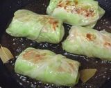 焼いたら3分煮るだけ☆焼きロールキャベツ作り方5写真