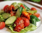 綺麗になれちゃう『ピリ辛チキンサラダ』作り方7写真