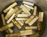 簡単！ブリカマごぼうの生姜醤油煮作り方1写真