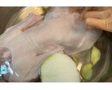 アヒルのサラダとアヒル出汁のおかゆ作り方2写真