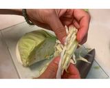 アヒルのサラダとアヒル出汁のおかゆ作り方7写真