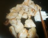 ブライン液でムネ肉梅炒め★常備菜★弁当作り方3写真