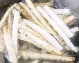 お年寄り絶讚シリーズ❗ゴボウの天婦羅❗作り方3写真