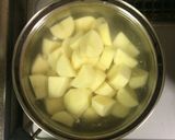 超簡単☆カルボナーラ風♫マヨポテ焼き♪作り方1写真