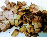 チャーシュー他人丼作り方1写真