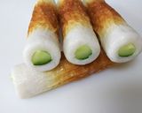 速攻！きゅうり竹輪のキムチマヨネーズ和え作り方1写真