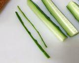 速攻！きゅうり竹輪のキムチマヨネーズ和え作り方3写真
