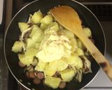 超簡単☆カルボナーラ風♫マヨポテ焼き♪作り方5写真