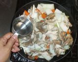 鶏ひき肉白菜の中華風炒め♪簡単作り方9写真
