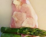 新生姜とアスパラの肉巻き甘酢醤油作り方3写真