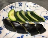 吉川なすとズッキーニで漬物2種作り方4写真