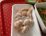 スープたっぷり、鶏ささみ南蛮サラダ作り方2写真