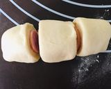 バターロール生地で美味しい惣菜パン作り方5写真