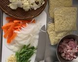 黒酢でサッパリ上海焼そば作り方1写真
