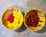 アンチョビとキャベツのペペロンチーノ作り方1写真