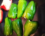 豆腐&オートミールで！ピーマンの肉詰め作り方7写真