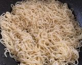 黒酢でサッパリ上海焼そば作り方2写真