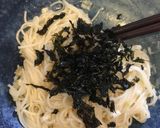 混ぜるだけ！そうめんの柚塩混ぜそば作り方2写真