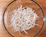 レンジで簡単☆やみつきもやしのナムル作り方1写真
