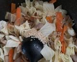 黒酢でサッパリ上海焼そば作り方7写真