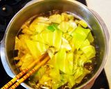 アンチョビとキャベツのペペロンチーノ作り方5写真