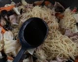 黒酢でサッパリ上海焼そば作り方10写真
