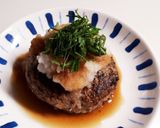 豆腐入り和風ハンバーグ☆シソおろしポン酢作り方6写真
