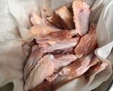 手羽中肉のはちみつ醤油からめ焼き作り方3写真