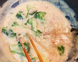 ベーコンとブロッコリーのクリームパスタ♡作り方5写真