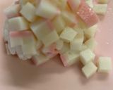 ピンクピンク！可愛い紫陽花ごはん！作り方5写真