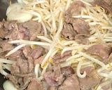 ラム肉もやし炒め作り方2写真