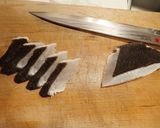 マコガレイの湯引き作り方6写真