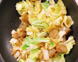 キャベこんニンニク炒め〜低糖質・低カロ〜作り方6写真