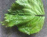 大葉の胡麻油塩ふりかけ作り方1写真