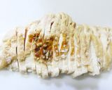 レンジ４分！柔らか鶏むね肉の大葉塩麹蒸し作り方8写真