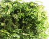 大葉の胡麻油塩ふりかけ作り方3写真